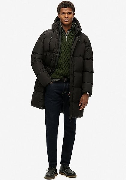 Superdry Steppjacke HOODED SPORTS PUFFER MID JKT Kunstfaser, relaxed fit günstig online kaufen