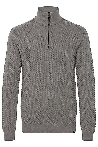 Indicode Troyer IDBanjamon Strickpullover mit Troyerkragen günstig online kaufen