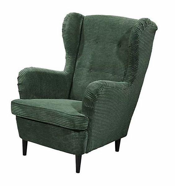 Hocker Osbert Grün ca. 63 x 43 x 42 cm günstig online kaufen