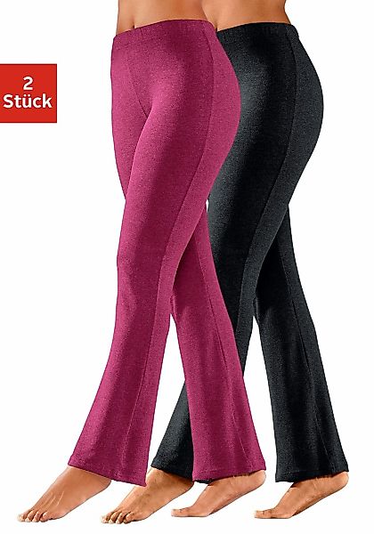 Vivance active Jazzpants mit leicht ausgestelltem Bein, Loungewear günstig online kaufen