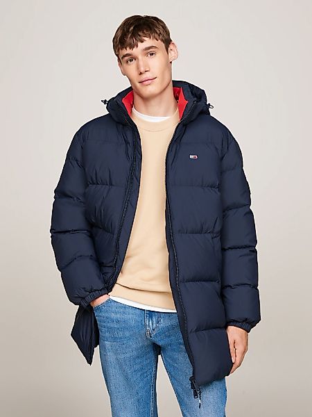 Tommy Jeans Steppjacke "TJM ESSENTIAL DOWN PARKA" mit Kapuze Daunenjacke, Ü günstig online kaufen