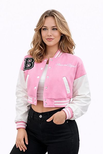 Worldclassca Collegejacke Worldclassca Damen Crop Collegejacke Übergangsjac günstig online kaufen