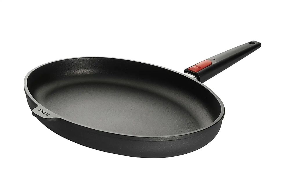 WOLL Fischpfanne Größe: 38 x 28 4 cm Nowo Titanium ¦ schwarz ¦ Aluminium-Gu günstig online kaufen