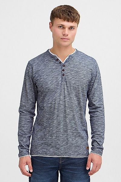 !Solid Longsleeve SDBelagos Langarmshirt im Double-Layer Look günstig online kaufen