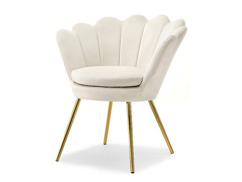 Compleo Loungesessel Muschelsessel CREME LAZU Sessel günstig online kaufen
