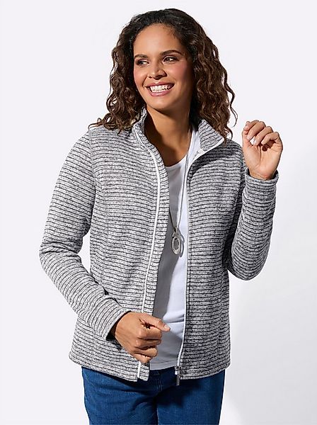 Witt Fleecejacke Strickfleece-Jacke Langarm günstig online kaufen