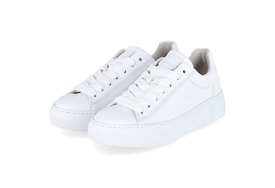 Gabor Gabor 86.460.50 Damen Glattleder weiss Schnürschuh günstig online kaufen