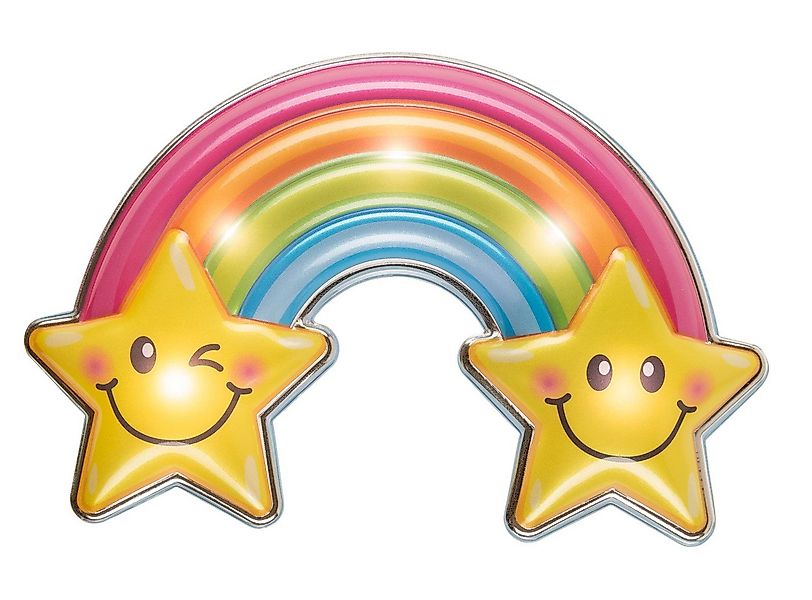 Idena Wandsticker Idena 31256 - LED Wandsticker Lampe Regenbogen, mit Licht günstig online kaufen