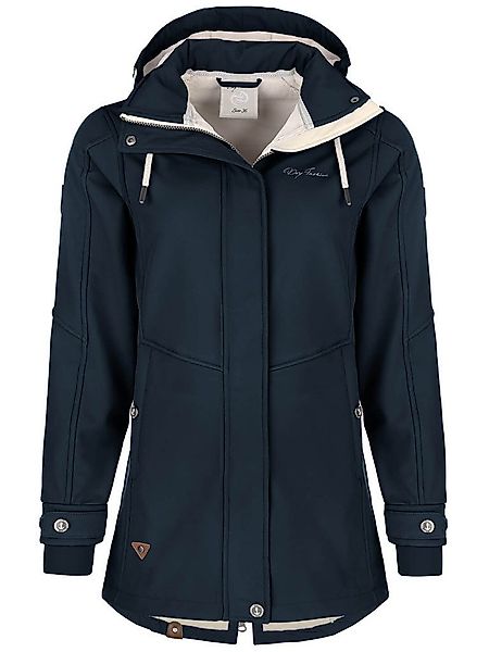 Dry Fashion Softshelljacke Damen Softshell-Mantel Wien günstig online kaufen