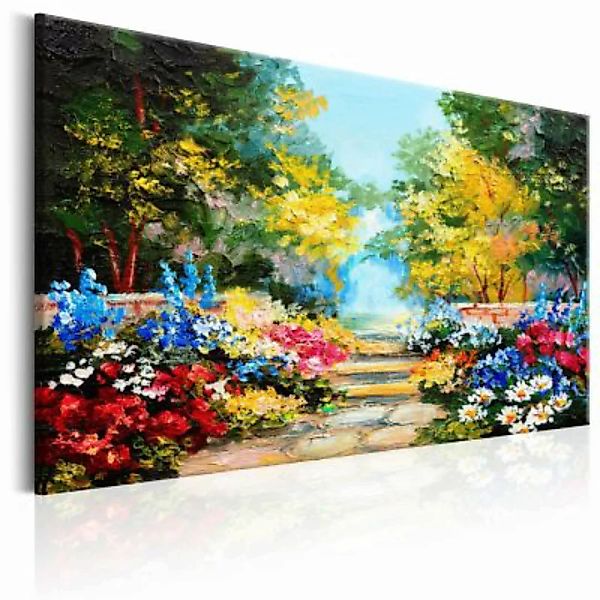 artgeist Wandbild The Flowers Alley mehrfarbig Gr. 60 x 40 günstig online kaufen