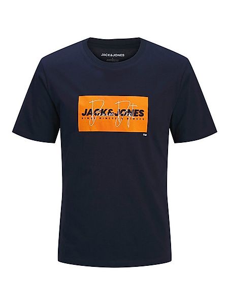 Jack & Jones PlusSize Rundhalsshirt JJCOLE PRINT TEE SS CREW NECK PLS günstig online kaufen