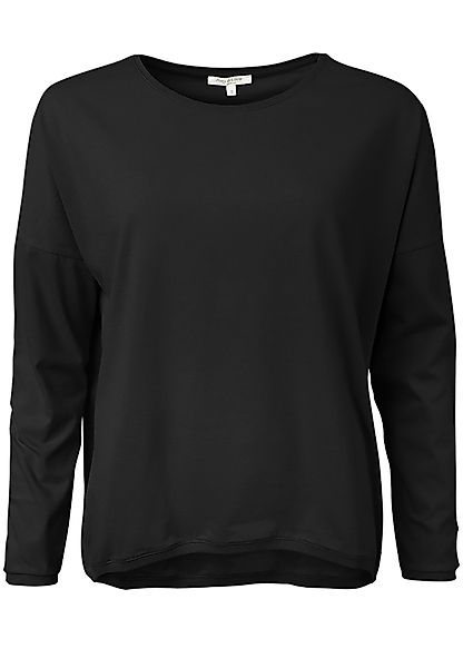 Oversized Langarmshirt Aus 100%-Bio-baumwolle 'Loose Shirt' günstig online kaufen