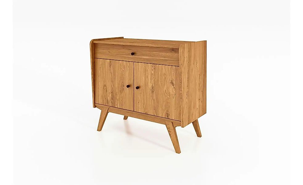 Highboard  Hugo ¦ holzfarben ¦ Maße (cm): B: 100 H: 90 Kommoden & Sideboard günstig online kaufen