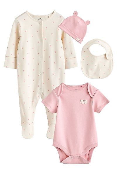 Next Schlafoverall Schlafanzug, Body, Mütze und günstig online kaufen