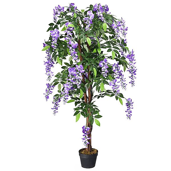 Kunstpflanze Wisteria Baum, Kunstbaum, KOMFOTTEU, Höhe günstig online kaufen
