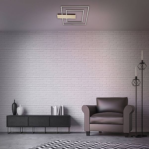 Briloner Leuchten Deckenleuchte »Deckenleuchte NICO DUO«, Deckenlampe dimmb günstig online kaufen