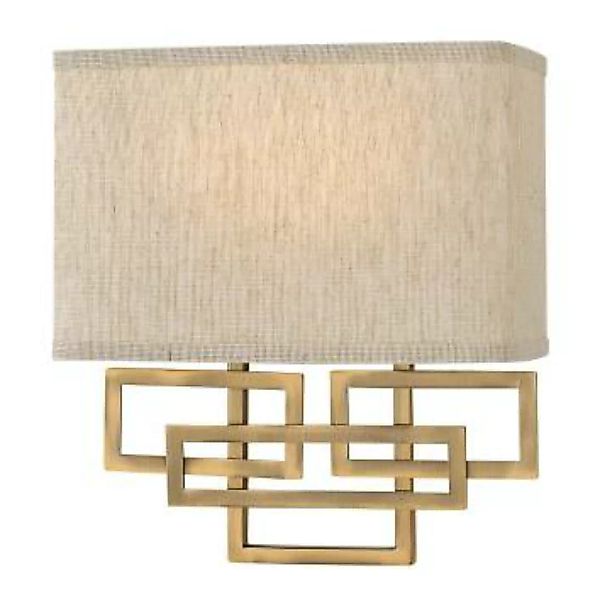 Dekorative Wandlampe CHINO Bronze Lampe Wohnzimmer günstig online kaufen