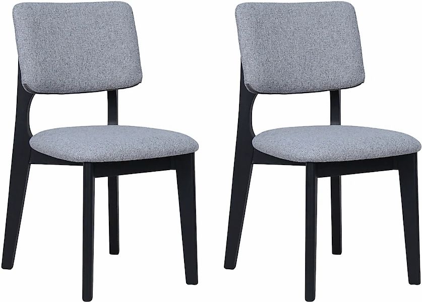 byLIVING Esszimmerstuhl "Elsa" (Set) 2 Stk. Webstoff modern gemütlicher Mas günstig online kaufen