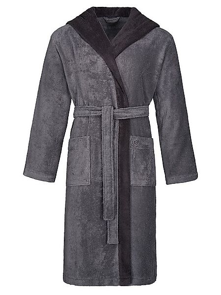 bugatti Herrenbademantel Herren Bademantel mit Kapuze Stefano, Baumwolle, h günstig online kaufen