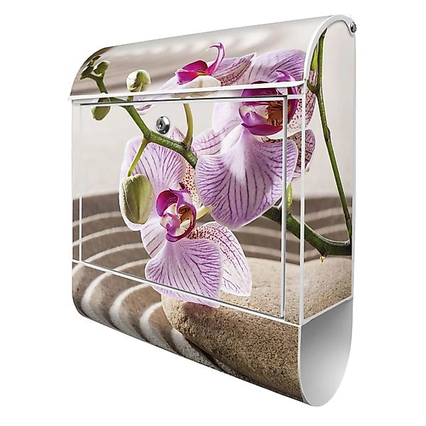 Banjado Design Briefkasten Weiß Pulverbeschichtet 39x47x14cm 2 Schlüssel Mi günstig online kaufen