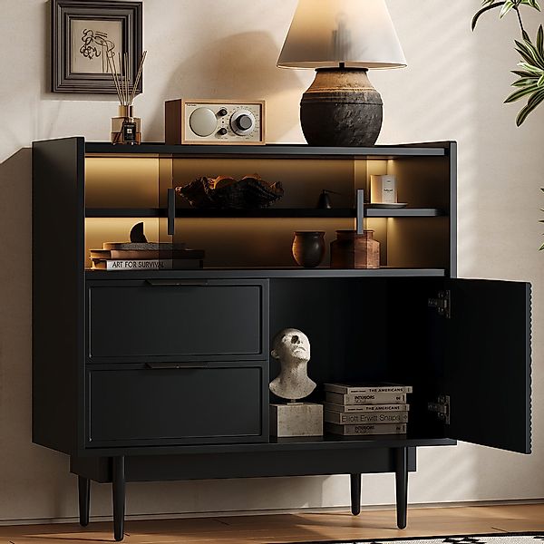 Flieks Sideboard mit 2 Schubladen und günstig online kaufen