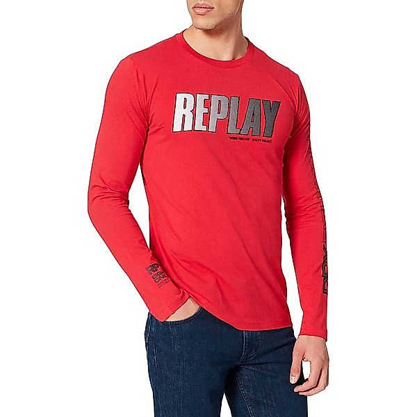 Replay M3492.000.2660 T-shirt XL Red günstig online kaufen