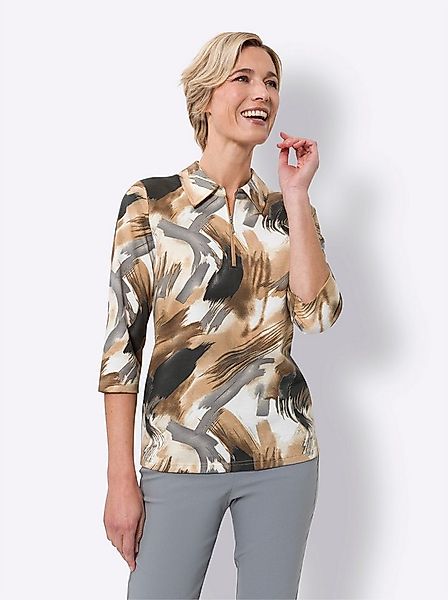 Sieh an! T-Shirt Poloshirt 3/4-Arm günstig online kaufen