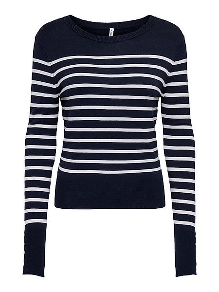 ONLY CARMAKOMA Strickpullover CARVIVIA LIFE LS BUTTON DETAIL O-NECK günstig online kaufen