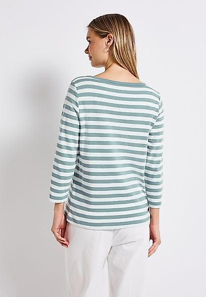 STREET ONE Rundhalsshirt, aus reiner Baumwolle günstig online kaufen