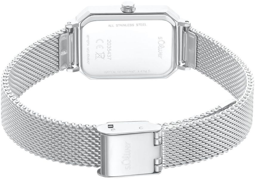s.Oliver Quarzuhr 2035437, Armbanduhr, Damenuhr, analog, günstig online kaufen