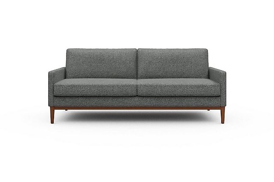 moebelfaktor Sofa Bodo 3-Sitzer, Retro-Design, elegante Linien, stabile Hol günstig online kaufen