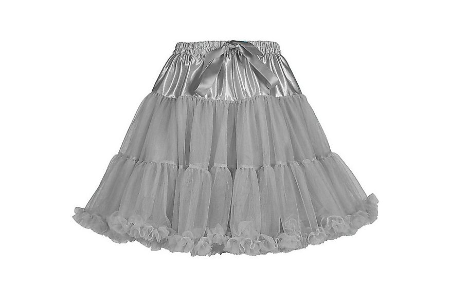 thetru Clown-Kostüm Volumen Petticoat 'Cabaret' für Damen, Grau günstig online kaufen