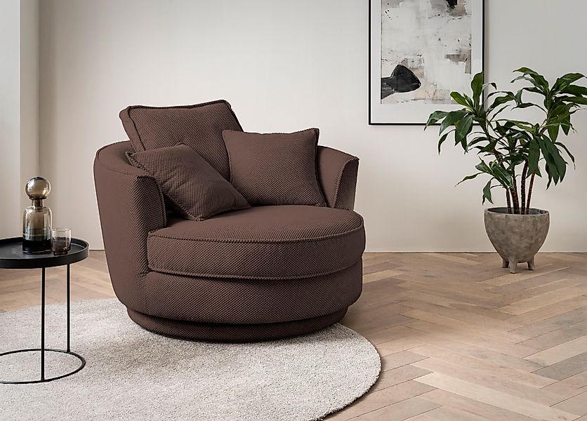 Home affaire Drehsessel »MAISIE, Love Seat XXL, Lese-Sessel BIG-« Sessel in günstig online kaufen