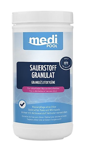 mediPOOL Poolpflege mediPOOL Sauerstoff Granulat 1 günstig online kaufen