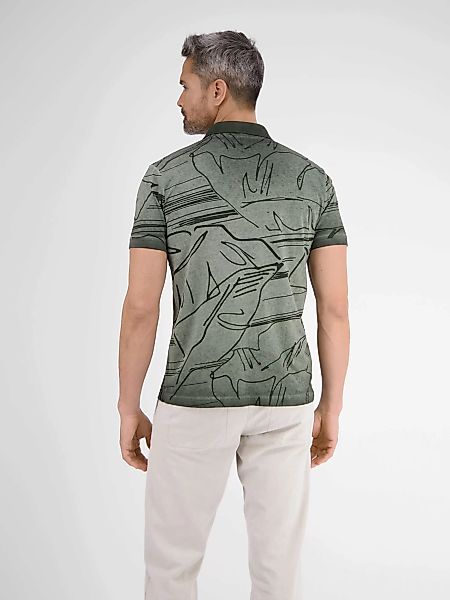 LERROS Poloshirt "LERROS Poloshirt *Floral Lines*" günstig online kaufen