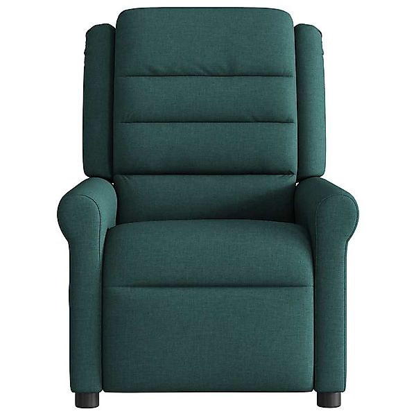 vidaXL Sessel Massagesessel Dunkelgrün Stoff (1-St) günstig online kaufen