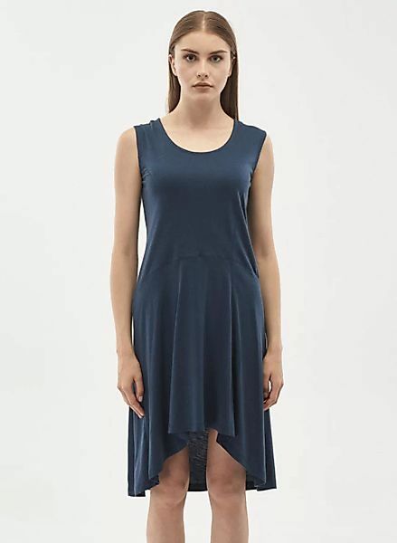 Kleid Aus Tencel-mix Mit Seitlichen Eingrifftaschen günstig online kaufen