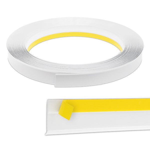 Nobily Fensterleiste PVC-Flachleiste, 50mm mit Lippe,selbstklebend, günstig online kaufen