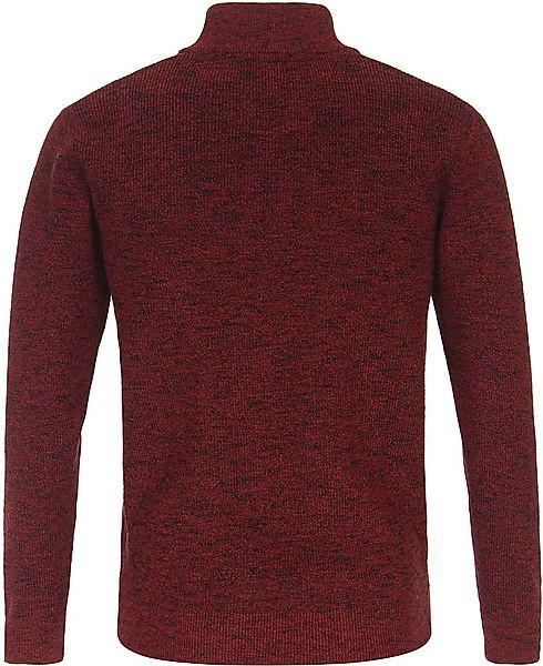 Casa Moda Halfzip Pullover Rot - Größe 3XL günstig online kaufen