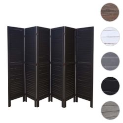 MCW Paravent MCW-G30-240, 6-teiliger Paravent, Fensterladenoptik, günstig online kaufen