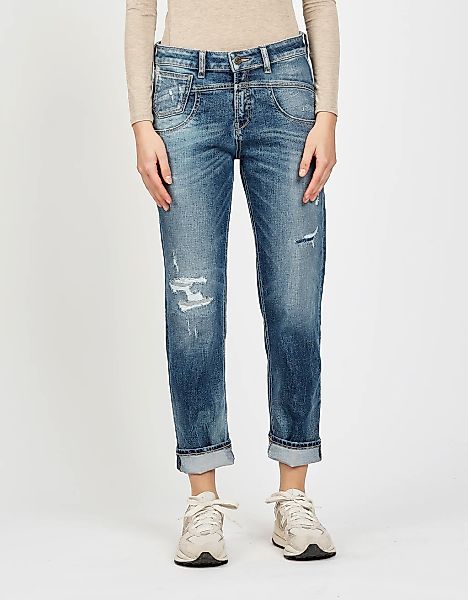 GANG Loose-fit-Jeans "94BO CROPPED", mit Rundpasse günstig online kaufen