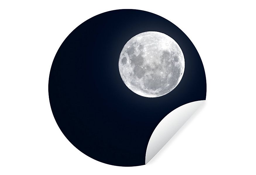 MuchoWow Wandsticker Mond - Himmel - Nacht (1 St), Wandtattoo Selbstklebend günstig online kaufen