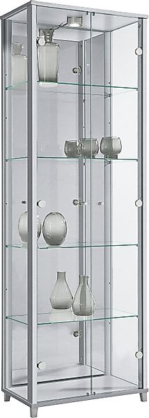 fif möbel Vitrine "OPTIMA" Standvitrine, Vitrinenschrank, Glasvitrine, Samm günstig online kaufen
