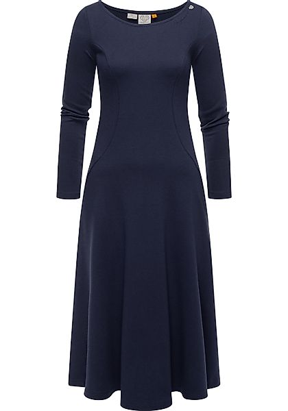 Ragwear A-Linien-Kleid Appero Long Stylisches Langarm-Kleid günstig online kaufen