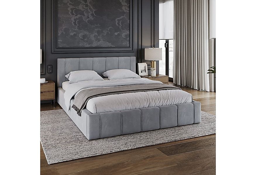 FDM Polsterbett FLORIDA Paris Bettgestell 90x200, 120x200, 140x200, 160x200 günstig online kaufen