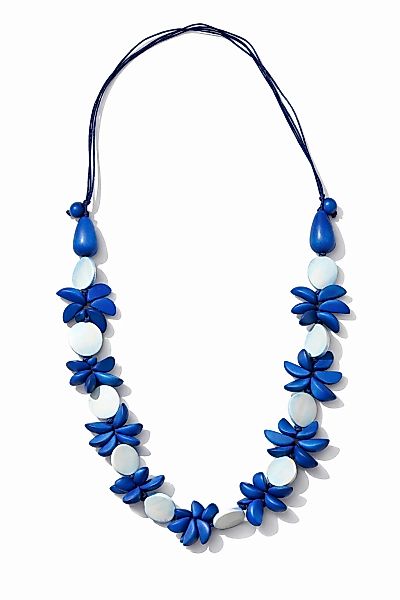 COLLEZIONE ALESSANDRO Lange Kette "Edith" mit Holzperlen günstig online kaufen