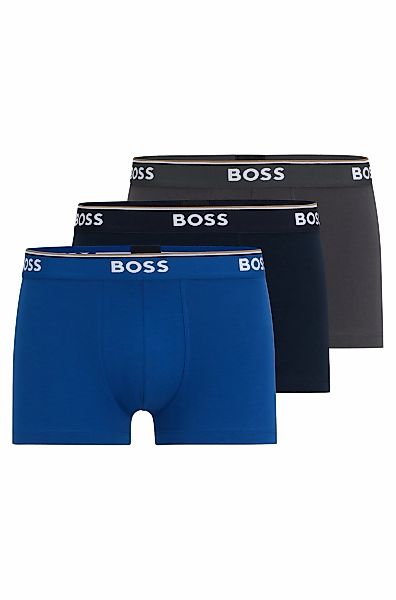 BOSS Boxer "TRUNK 3 PACK" 3 Stk. tlg., BOSS Schriftzug auf dem Bund günstig online kaufen