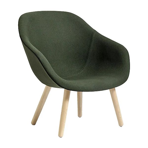 HAY - About a Lounge Chair AAL 82 Sessel - dunkelgrün/Stoff Steelcut 975/Ge günstig online kaufen