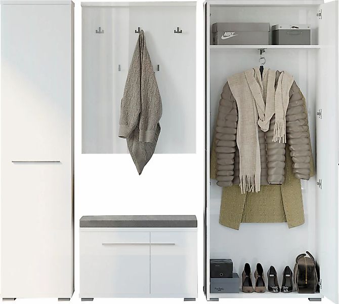 OTTO home Garderoben-Set "Piano" Set, 4 Stk. tlg. günstig online kaufen