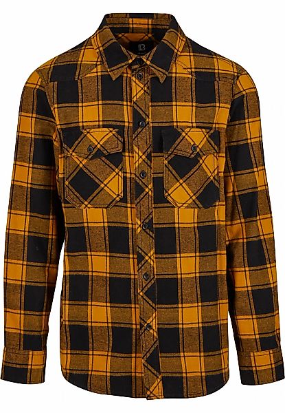 Brandit Langarmhemd "Brandit Herren Checked Shirt", 1 Stk. günstig online kaufen